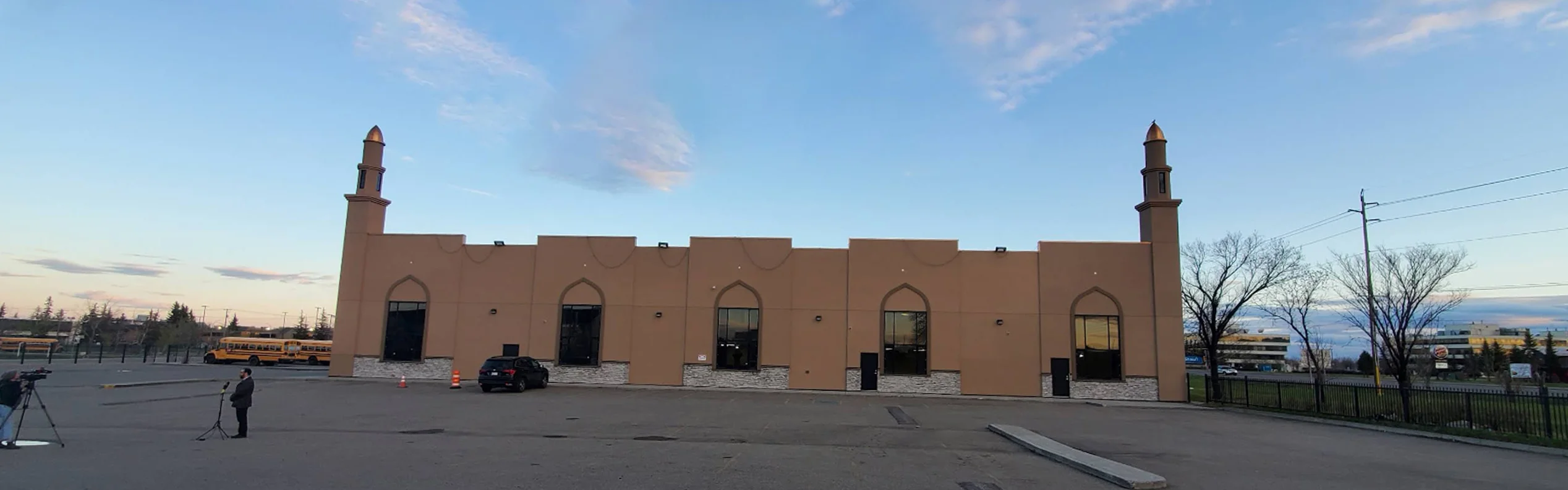 Exterior view of Akram Jomaa Islamic Centre Calgary building